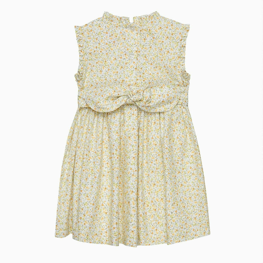 Baby Bunny Smocked Dress in Yellow
