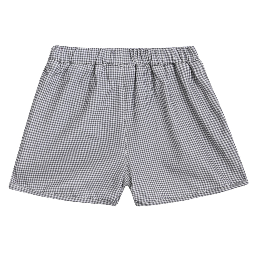 White Smile Checkered Set