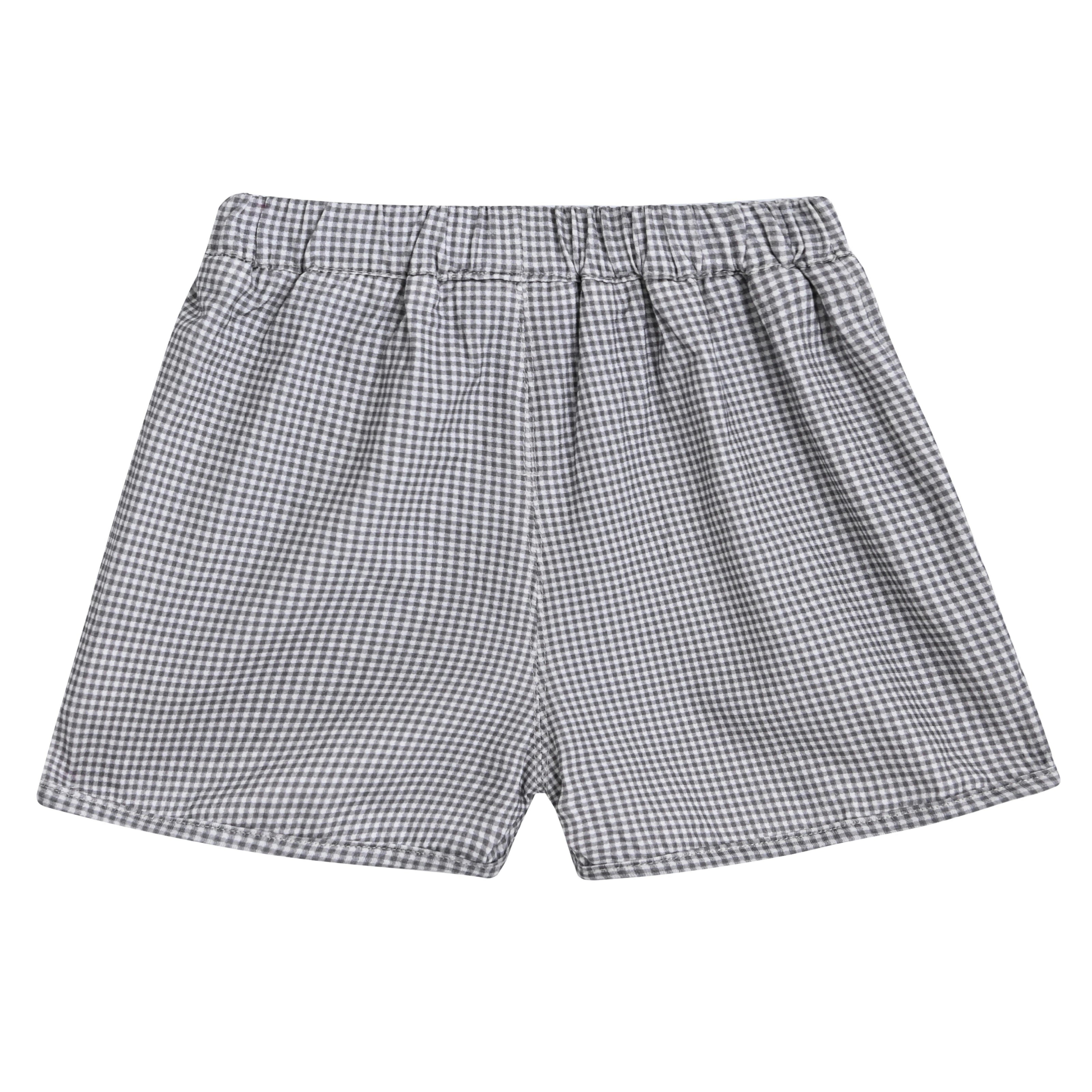 White Smile Checkered Set