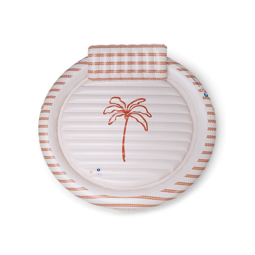 Tanning Pool Round - Beige - Saint Tropez - 79.1 x 79.1 x 15.0"
