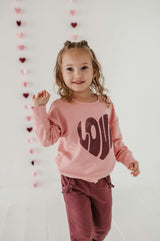 Girl's Drop-Shoulder Pullover