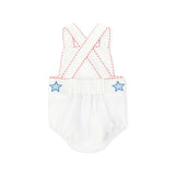 Henry Sunsuit in Striped Stars (Unisex)