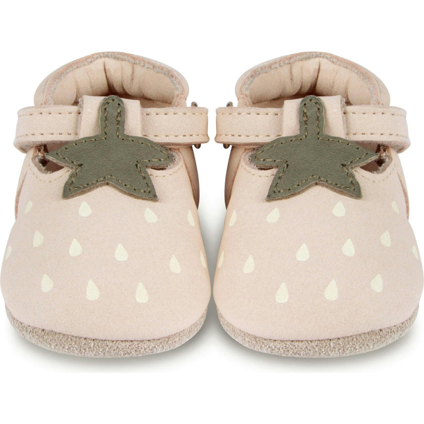 Nanoe Strawberry Nubuck T-Bar Shoes