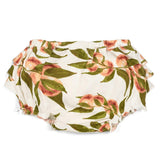 Peaches Organic Cotton Ruffle Bloomer