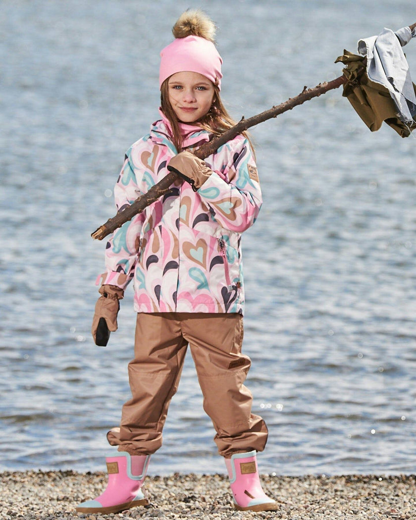 3-In-1 Mid-Season Outerwear Set With Jacket, Beige