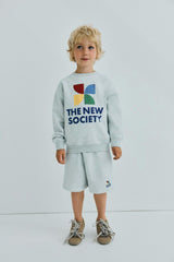 TNS Logo Sweatshirt Light Grey Melange