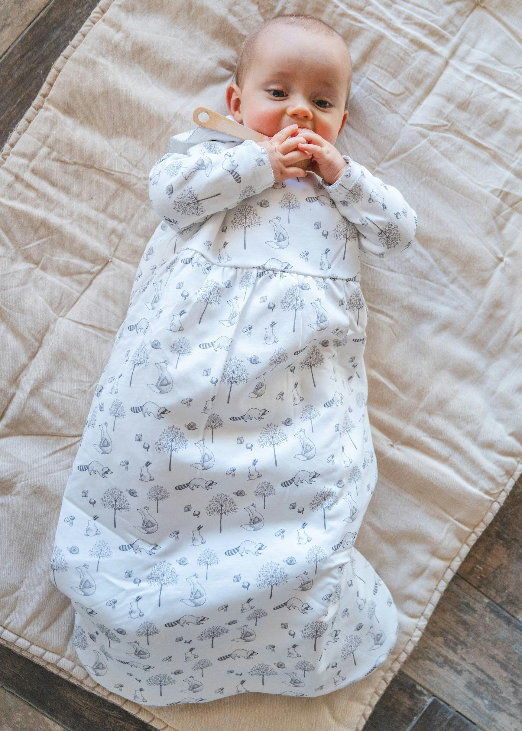 Blue Forest Pima Cotton Sleep Sack