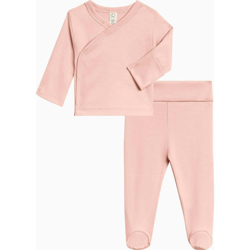 Classic Riley 2 Piece Kimono Wrap Top and Pant Set