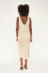 Arles Knit Tank in Shell