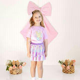 Easter Doodle Short Sleeve T-Shirt - Pink