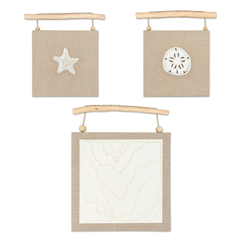 Cove Beach Life Wall Decor (Set of 3)