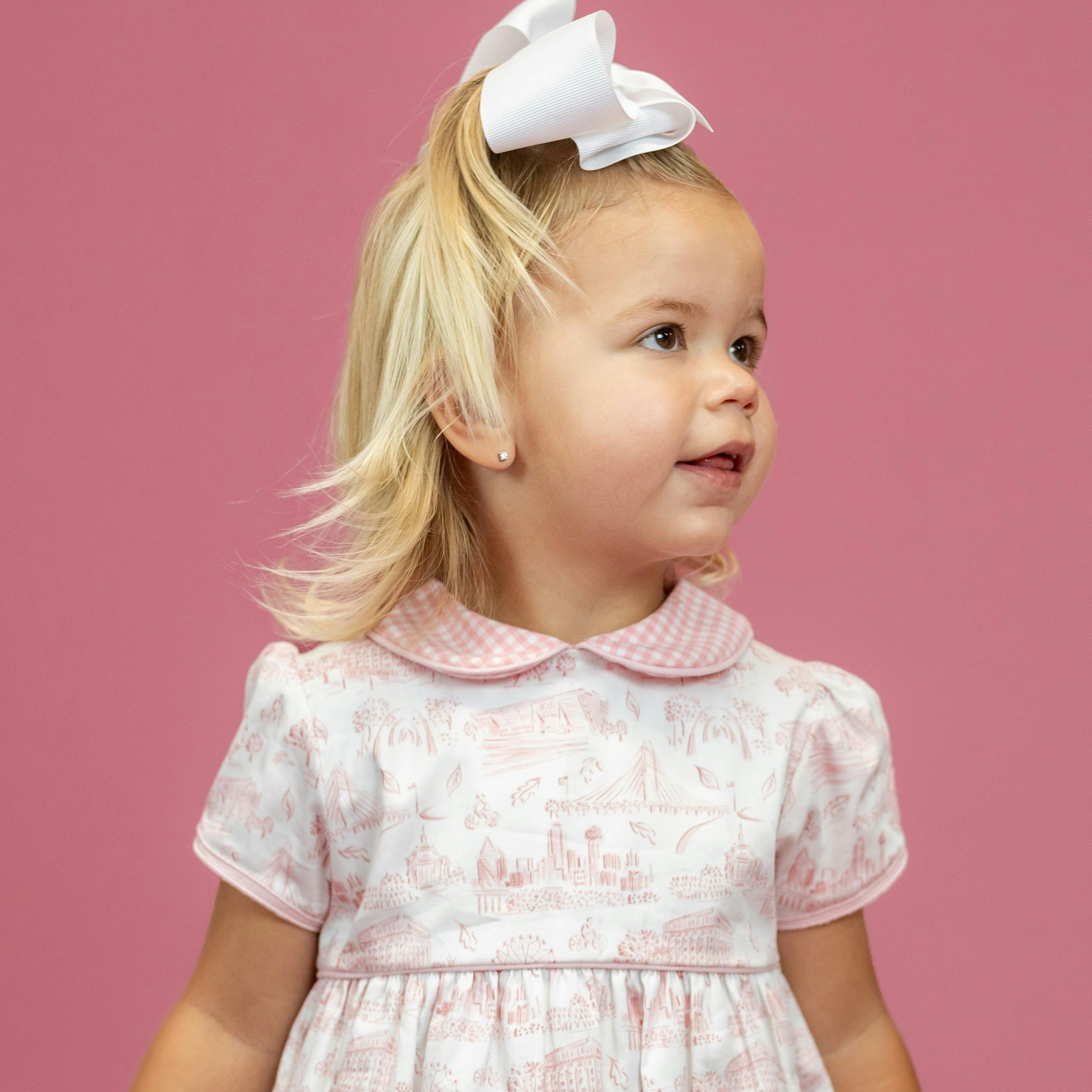 Emery Girl Set - Dallas Print