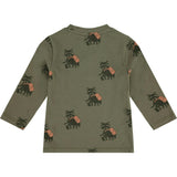 Long Sleeve Print Shirt