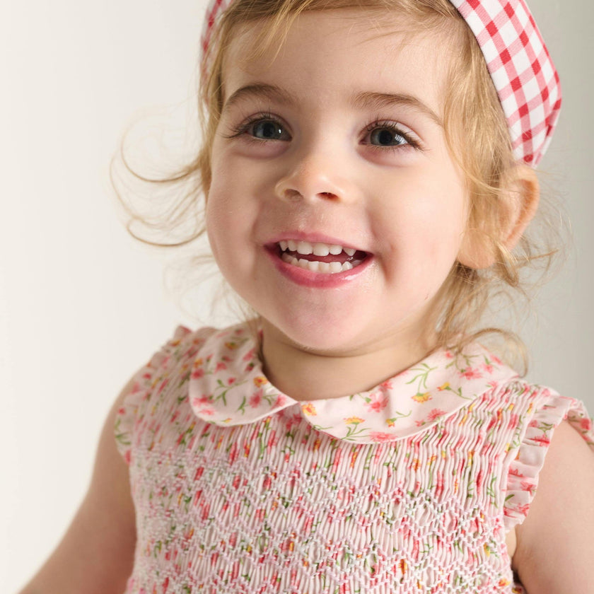 Hand-Smocked Baby Dress - Lottie