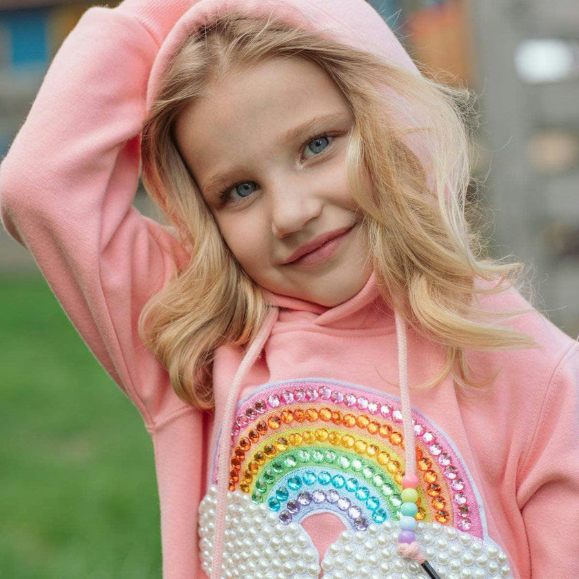 Happy Rainbow Candy Hoodie