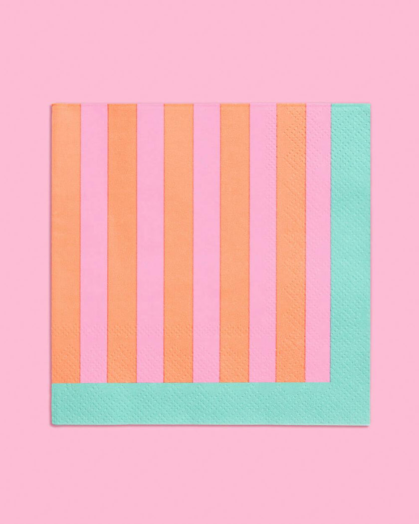 Pool Party Napkins - 24 paper napkins