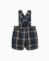 Baby Smocked Bib Short in Marching Band