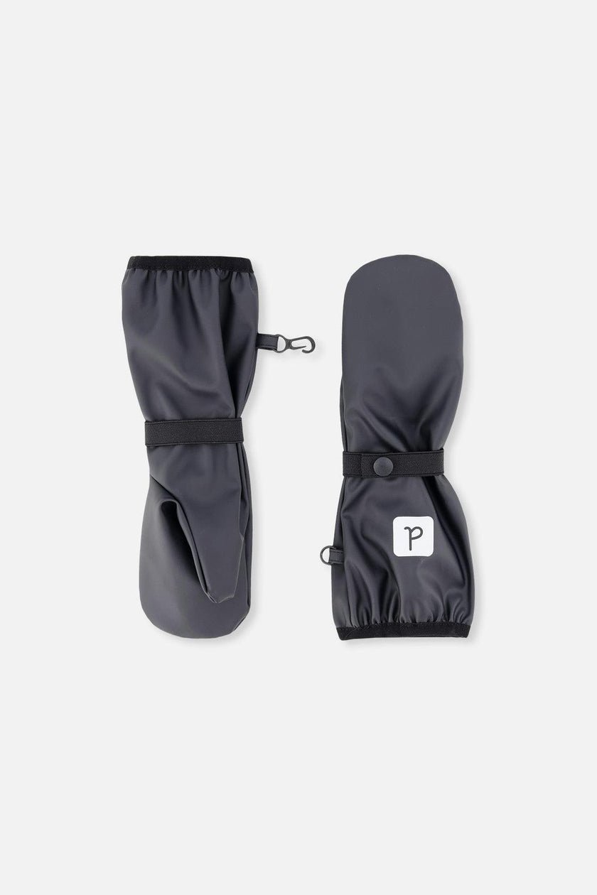 Baby Rain Mittens Black