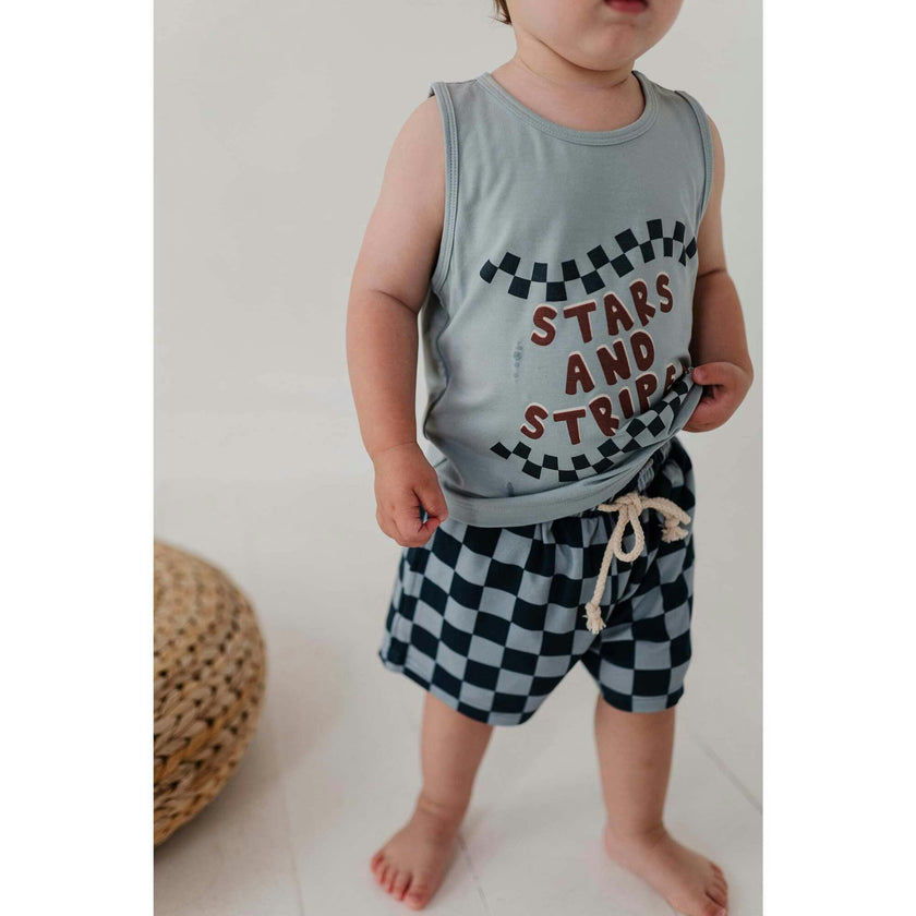 Boy's Tank Top Stars and Stripes
