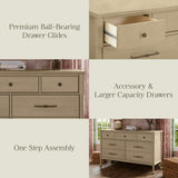 Namesake Alouette 7-Drawer Wide Assembled Dresser (56")