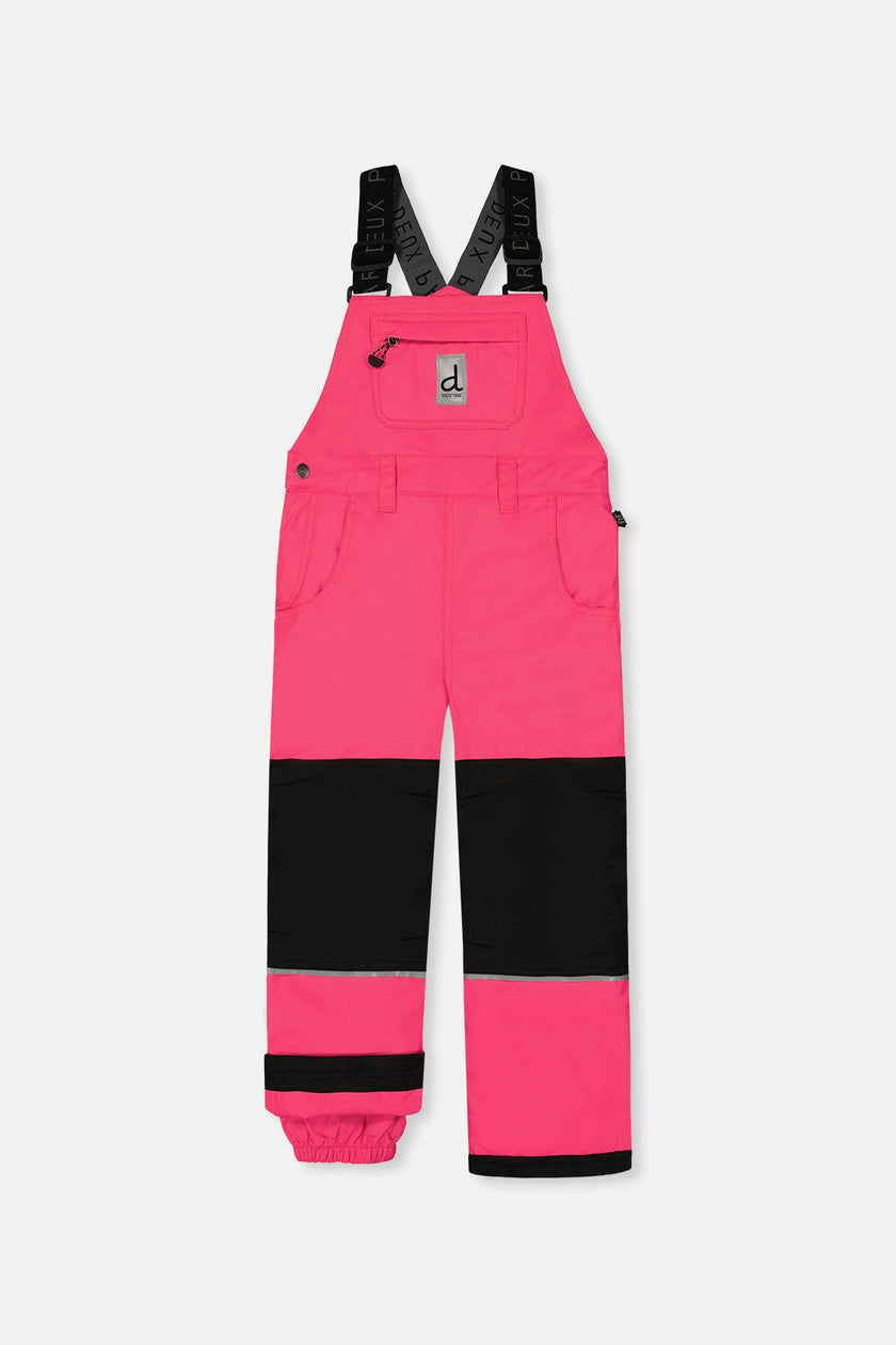 Play Overall Snow Bib Bright Pink