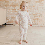 2pc Long Sleeve Pajama Set - Diana