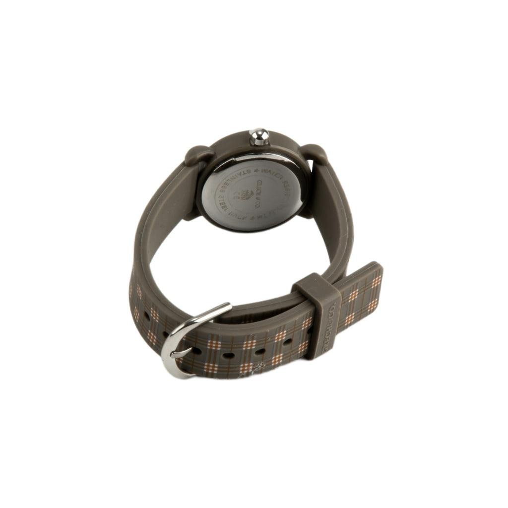 Classic Watches | Silicone + Stainless Steel | Storm Plaid