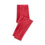 Solid Leggings, Rhubarb