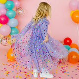 Lavender Confetti Cape