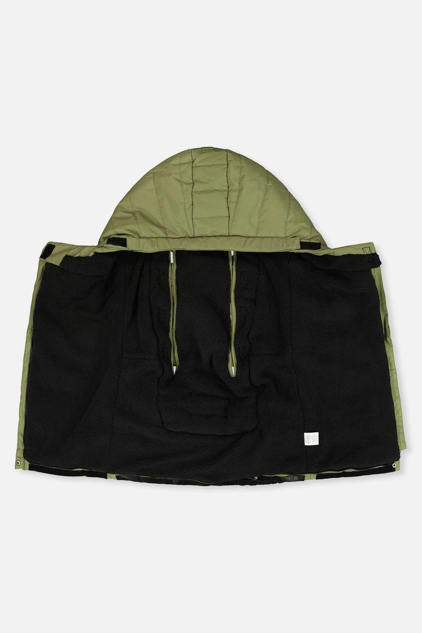 Evolutive Footmuff For Car Seats and Strollers Olive Green