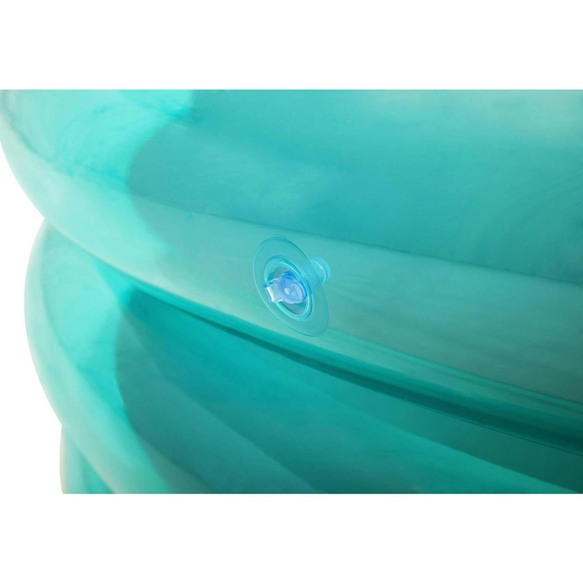 H2OGO! Big Metallic 3-Ring Inflatable Play Pool - 5’7” Diameter