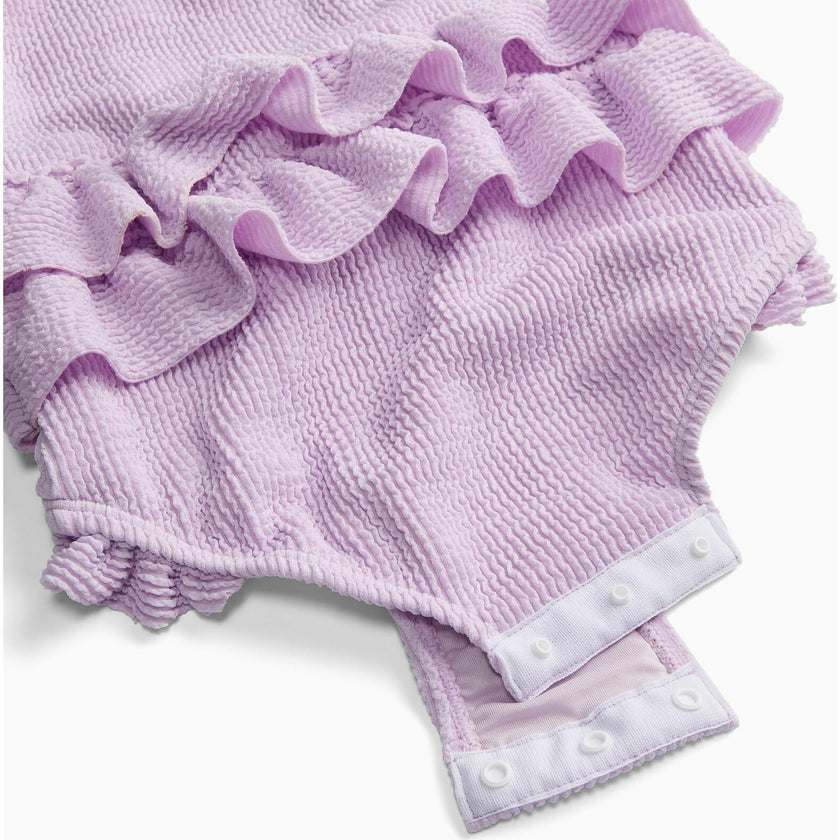 Frilled Swimsuit - Lilac