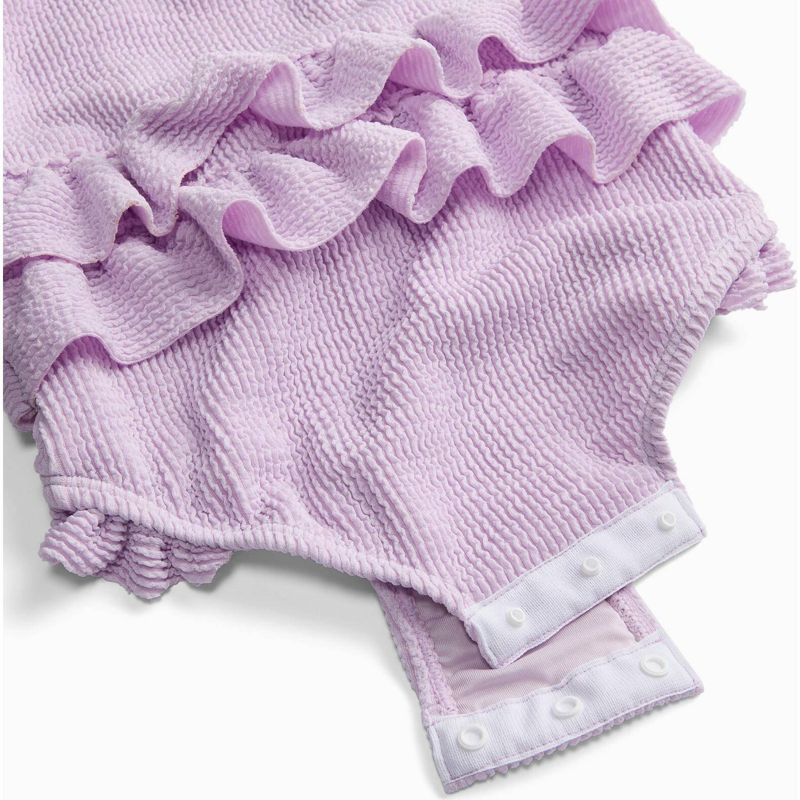 Frilled Swimsuit - Lilac