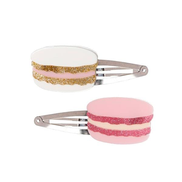 Colorful Macarons Snap Clips