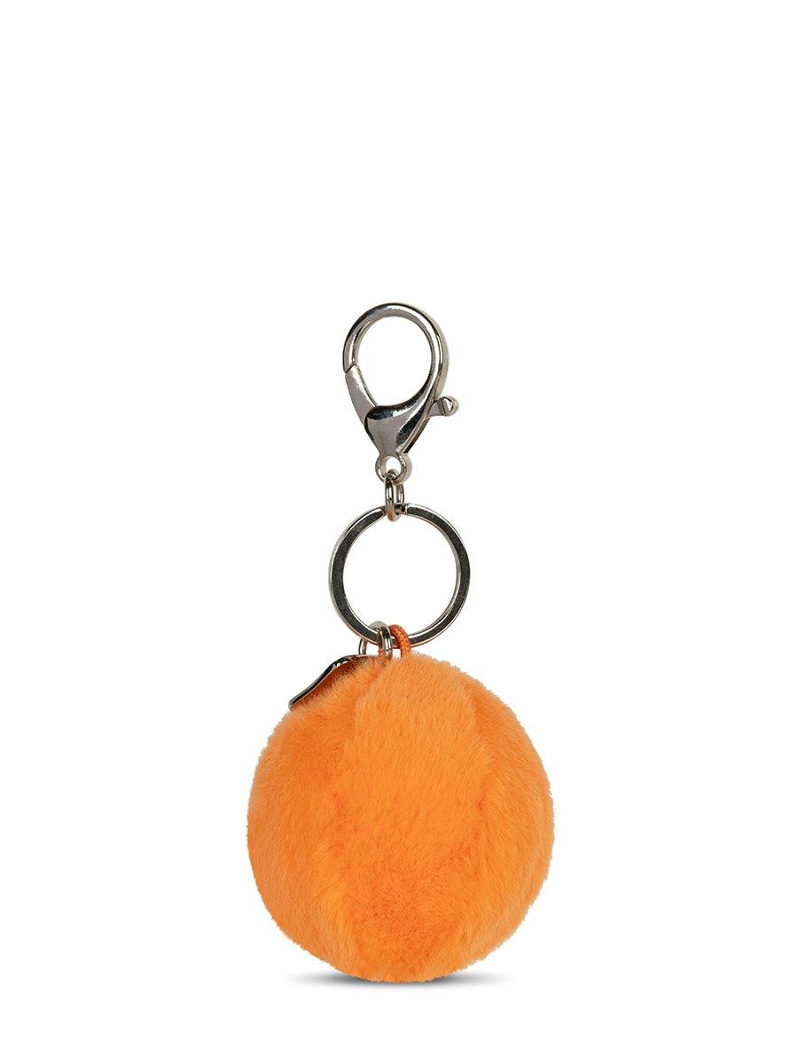 Smiley Keychain ECO Fuzzy Orange - 2