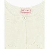 Ivory Linda Ceremony Baby Girl Cardigan