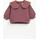Collared Fleece Sweatshirt