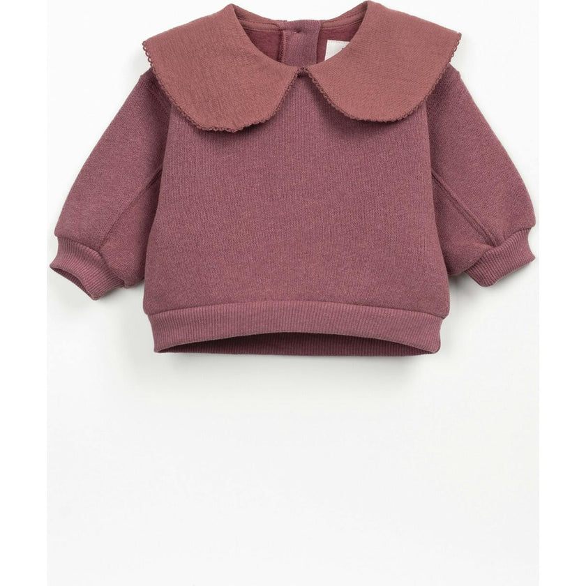 Collared Fleece Sweatshirt