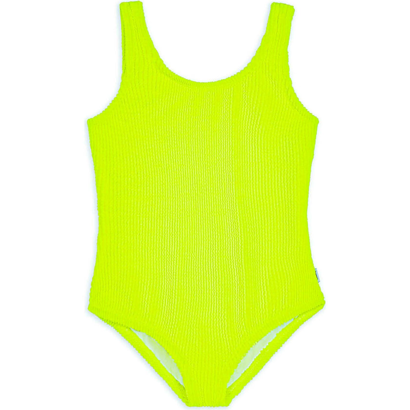 Ester Crinkle One Piece Swimsuit - Citrus Lime