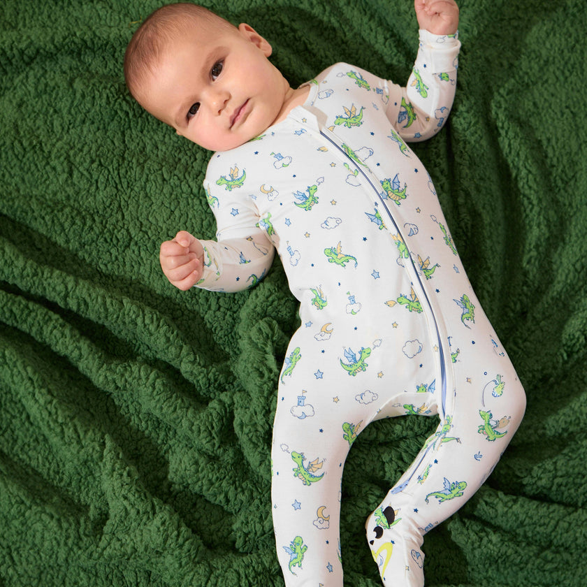 Dragon Bamboo Convertible Footie