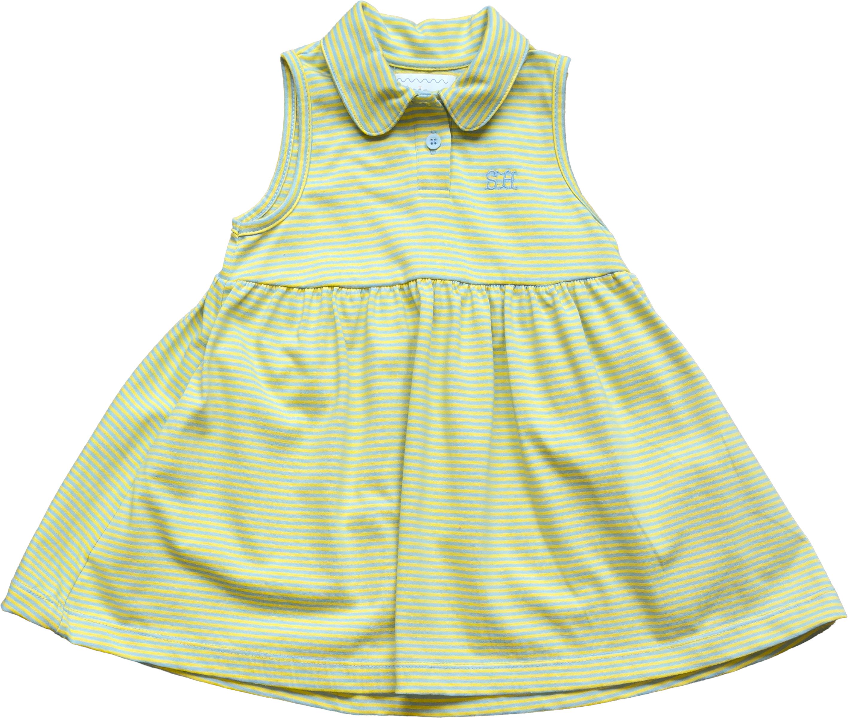 Play Dress in Dockside Stripe