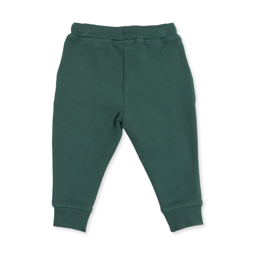 Solid Smoke Pine - Jogger Pant