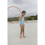 Stripes Smocked Swimsuit, Prints