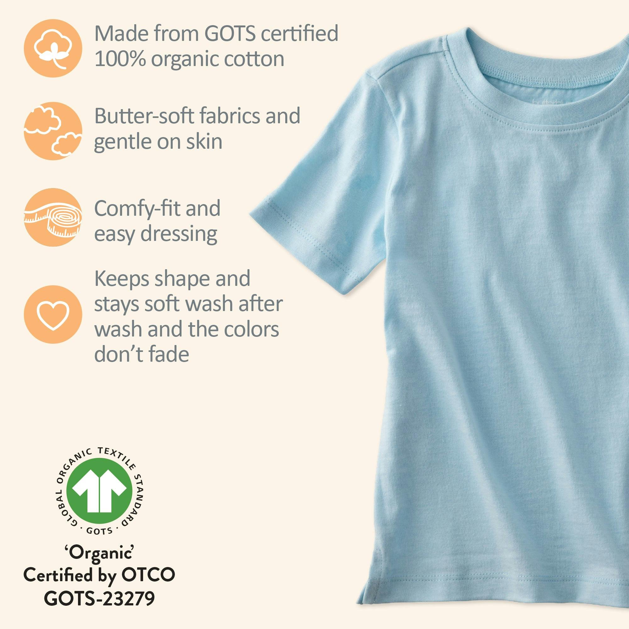 TAYLOR 5-Pack Toddler Short Sleeve T-Shirts