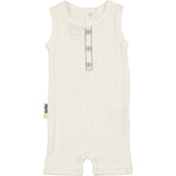 Textured Stripe Romper