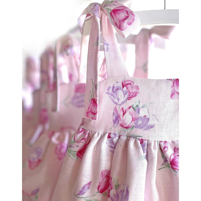 Angelique Tulip Dress, Pink