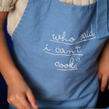 Little Chef Embroidered Kids Apron