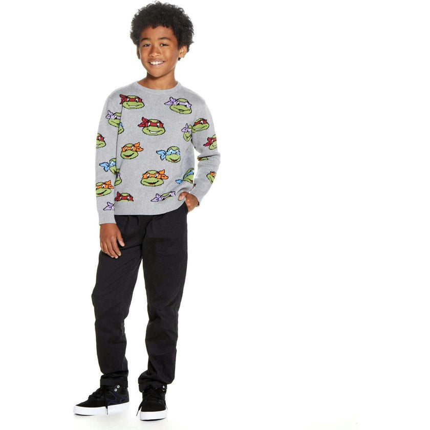 TMNT® X Andy & Evan® Turtles Jacquard Sweater