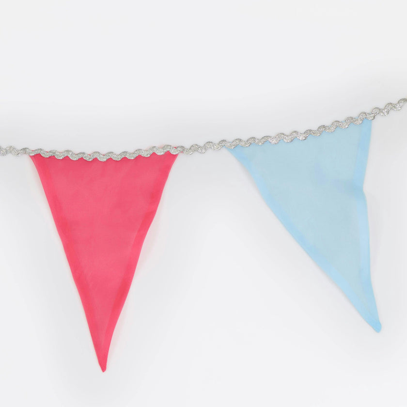 Pastel Rainbow Organza Garland