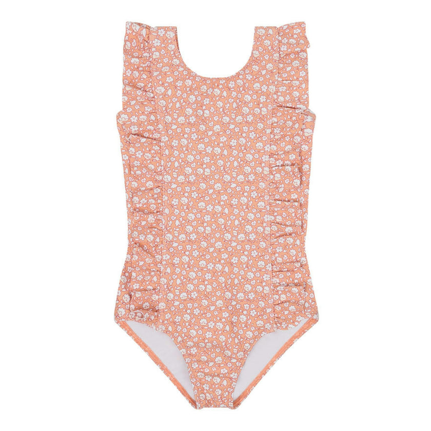 girls melone floral ruffle one piece
